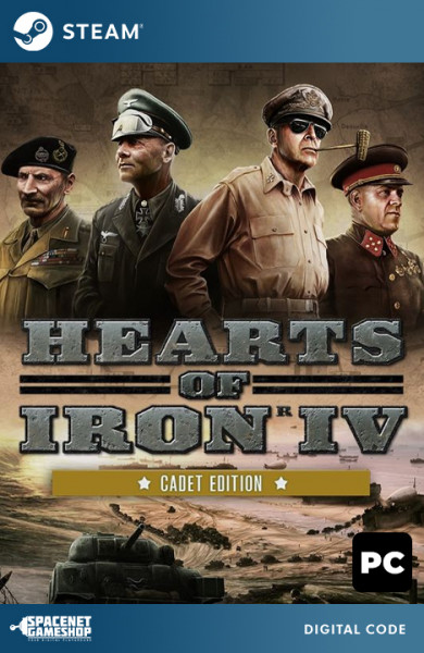 Hearts of Iron IV 4: Cadet Edition Steam CD-Key [GLOBAL]